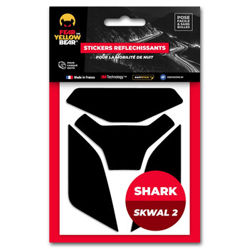 Stickers Easy Replica™ Shark D-Skwal 2™ Fear The Yellow Bear