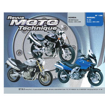 RMT 138.1 HONDA CB600 (2003 à 2005) et SUZUKI DL650 (2004 à 2005) Etai