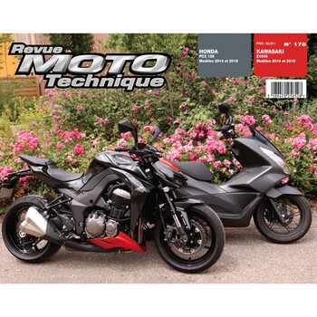 RMT 178 KAWASAKI Z1000 (2014 à 2015) et HONDA PCX125 (2014 à 2015) Etai
