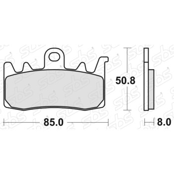 Plaquettes de frein 900 SP SBS