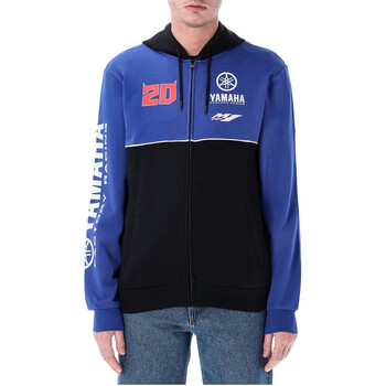 Sweat zippé à capuche Dual FQ20 Yamaha Orizontal Cut Fabio Quartararo