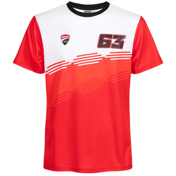 T-shirt polyester Dual Bagnaia ducati