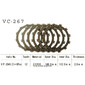 Disques garnis d'embrayage VC267