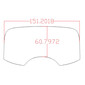 Films hydrophobes pour masques Oakley