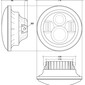 Phare led Dragon Light 176 mm