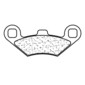 Plaquettes de frein Maxi Scooter métal fritté - 3105MSC
