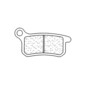 Plaquettes de frein Off-Road métal fritté - 1078X59
