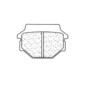 Plaquettes de frein Off-Road métal fritté - 2306MX10