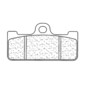 Plaquettes de frein Racing métal fritté - 2329C60