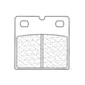Plaquettes de frein Route métal fritté - 2840A3+